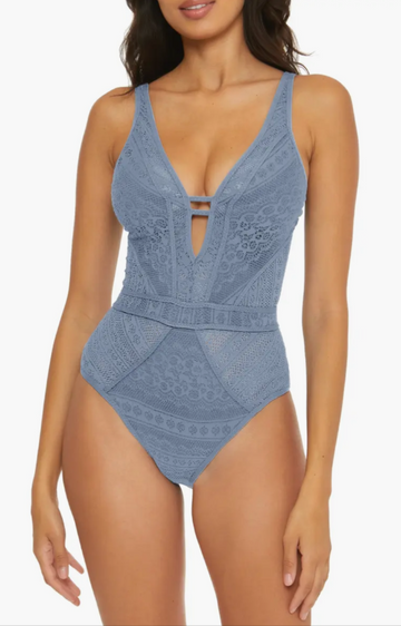 Color Play One-Piece Swimsuit