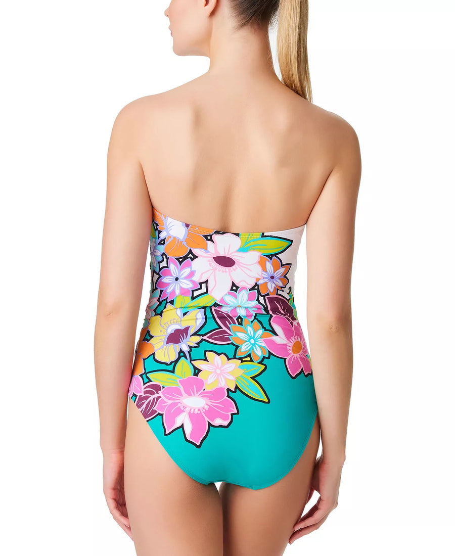 Color Crush Shirred Mio One-Piece Swimsuit