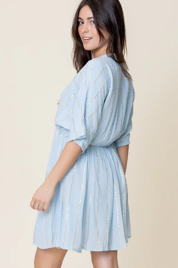 Jennifer Lurex Kimono Dress