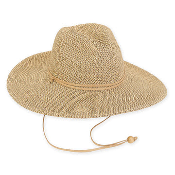 Gold Classic Brim Beach Hat